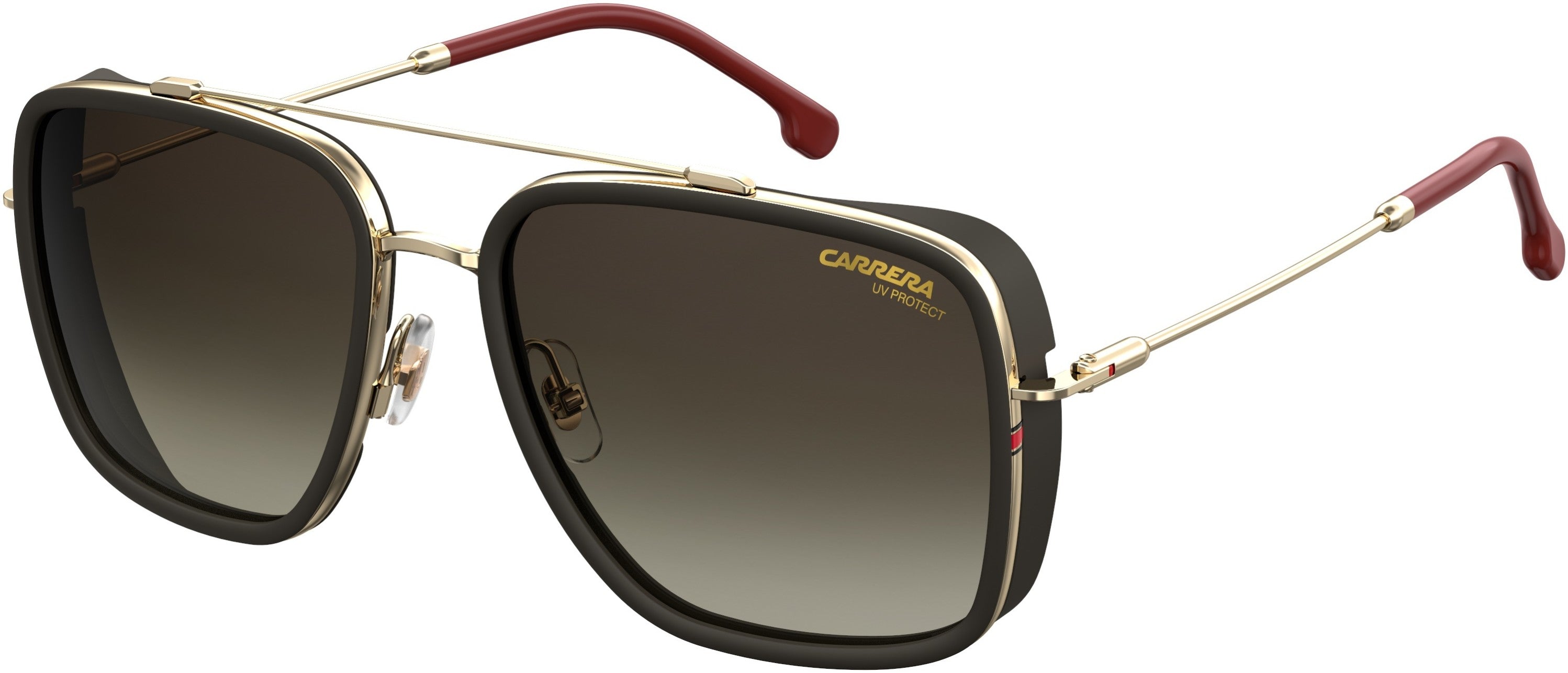 Carrera 207/S AU2 57 Unisex Sunglasses - Polarized UV Protection - Fashionable & Durable for Men & Women - Perfect for Driving, Beach & Outdoor Activities