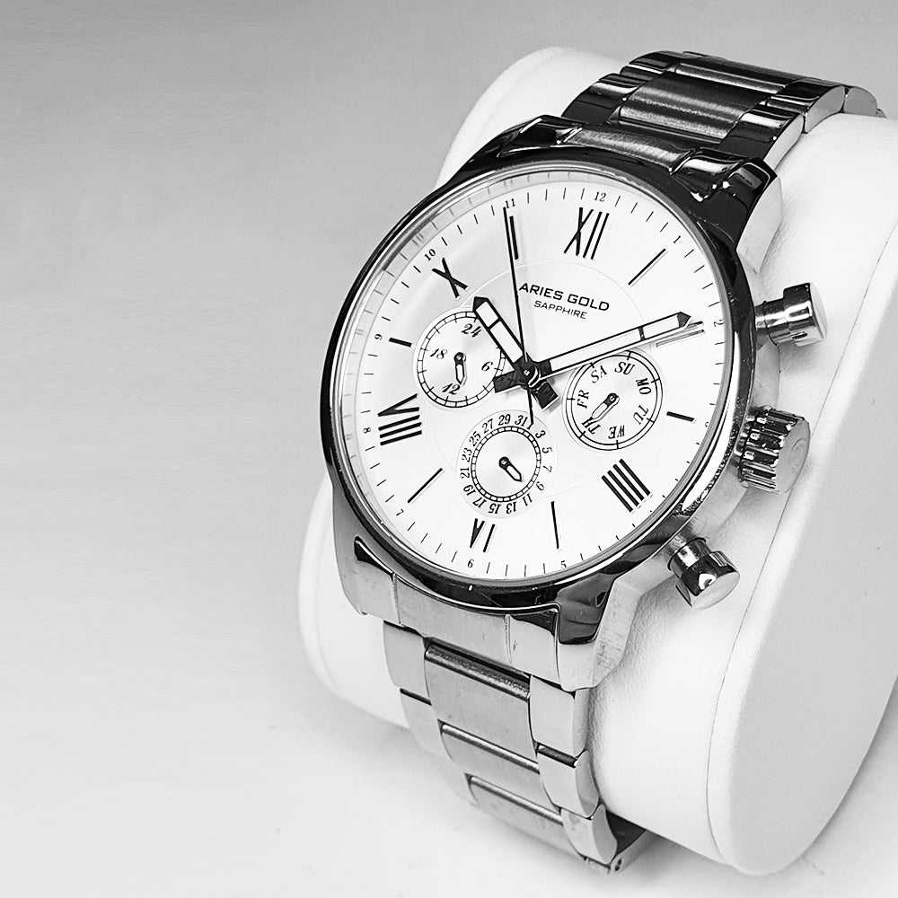 Aries Gold Urban Eternal G 103 Stainless Steel Men's Watch - Stylish & Durable for Everyday Wear, Business & Formal Occasions