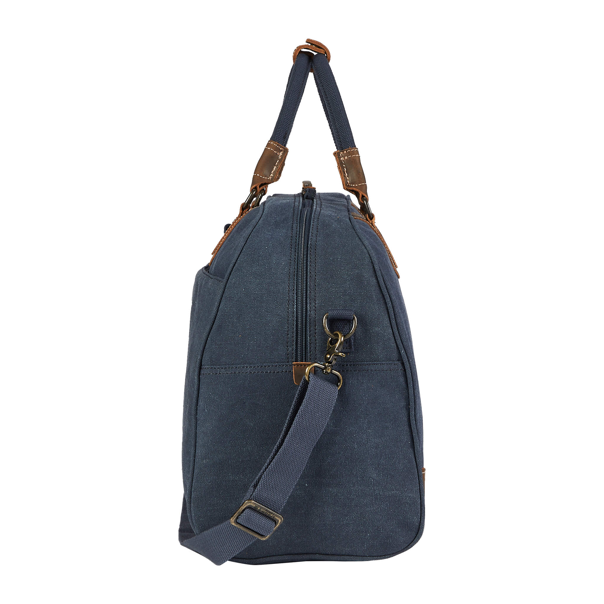 TRP0263 Troop London Classic Canvas Holdall - Large Durable Travel Duffel Bag for Gym, Weekend Trips & Outdoor Adventures | Water-Resistant Carryall with Spacious Storage