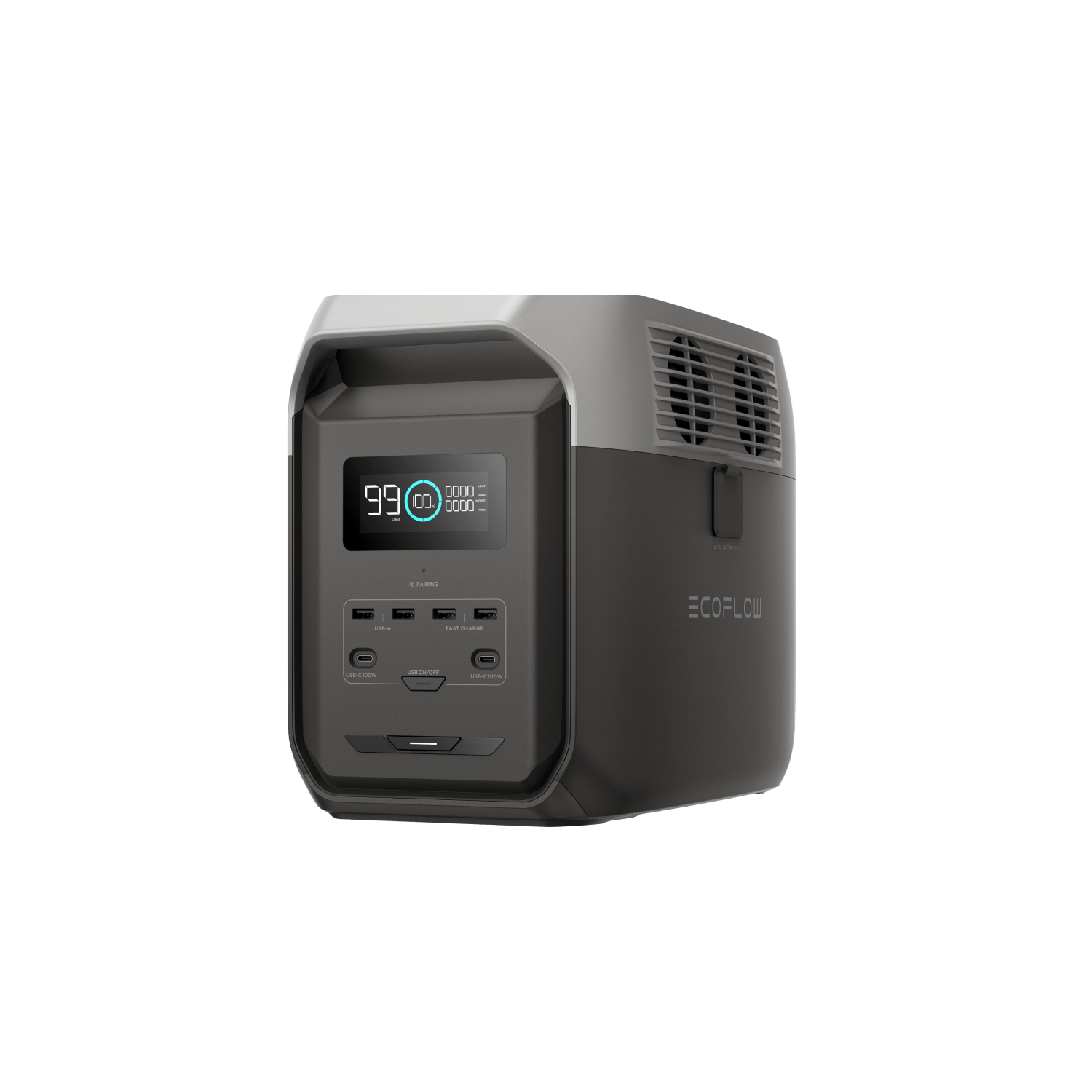 EcoFlow DELTA 3 1500W Portable Power Station - 1260Wh Solar Generator for Camping, RV, Emergency Backup & Off-Grid Power Supply