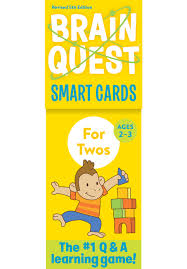 Brain Quest Smart Cards - #1 Educational Q&A Learning Game for Toddlers Ages 2-3 | Fun Preschool Learning Activities & Early Childhood Development Toys for Home & Classroom Use