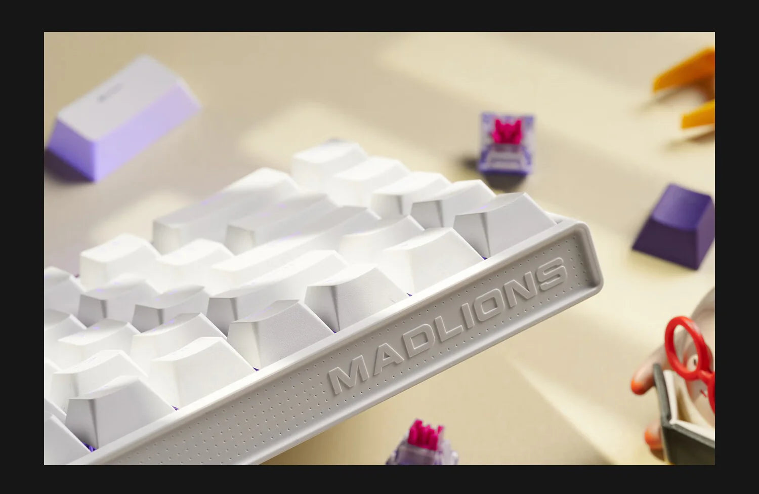 MADLIONS NANO68 PRO Hall Effect Rapid Trigger Gaming Keyboard - 68-Key Compact Mechanical Keyboard with Hot-Swappable Switches for PC, Mac, PS5 - Perfect for FPS, MOBA Gaming & Typing