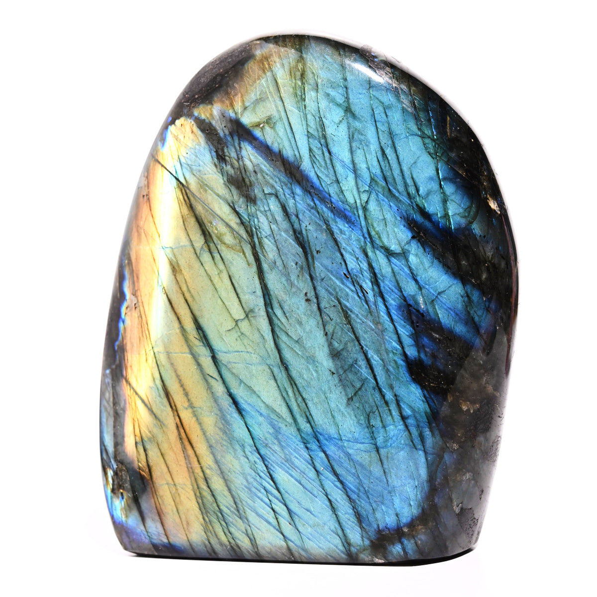 Natural Labradorite Free Form Polished Stone - Healing Crystal for Meditation, Home Decor & Jewelry Making | Spiritual Energy & Chakra Balancing