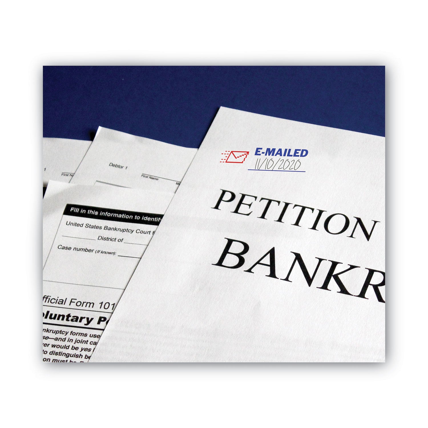 ACCUSTAMP2® Pre-Inked Shutter Stamp - Custom Email Address Stamp (Red/Blue Ink) - 1.63
