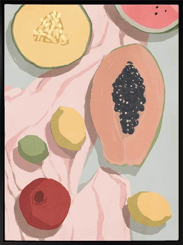 Sweet Fiesta Canvas Art Print - Vibrant Wall Decor for Living Room, Bedroom & Office
