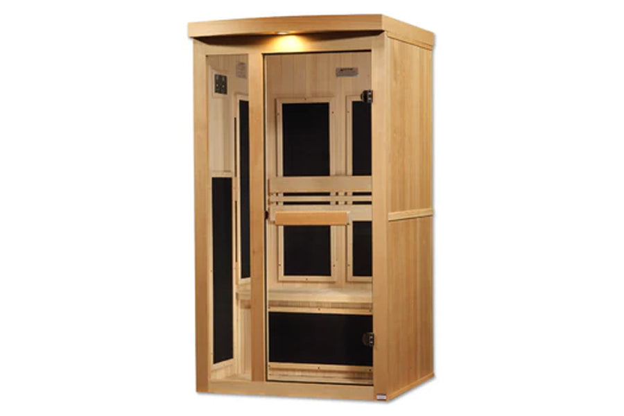 Pro 6 1/2 Person Near Zero EMF Far Infrared Sauna for Home Spa Therapy & Detox - Perfect for Relaxation, Pain Relief & Weight Loss