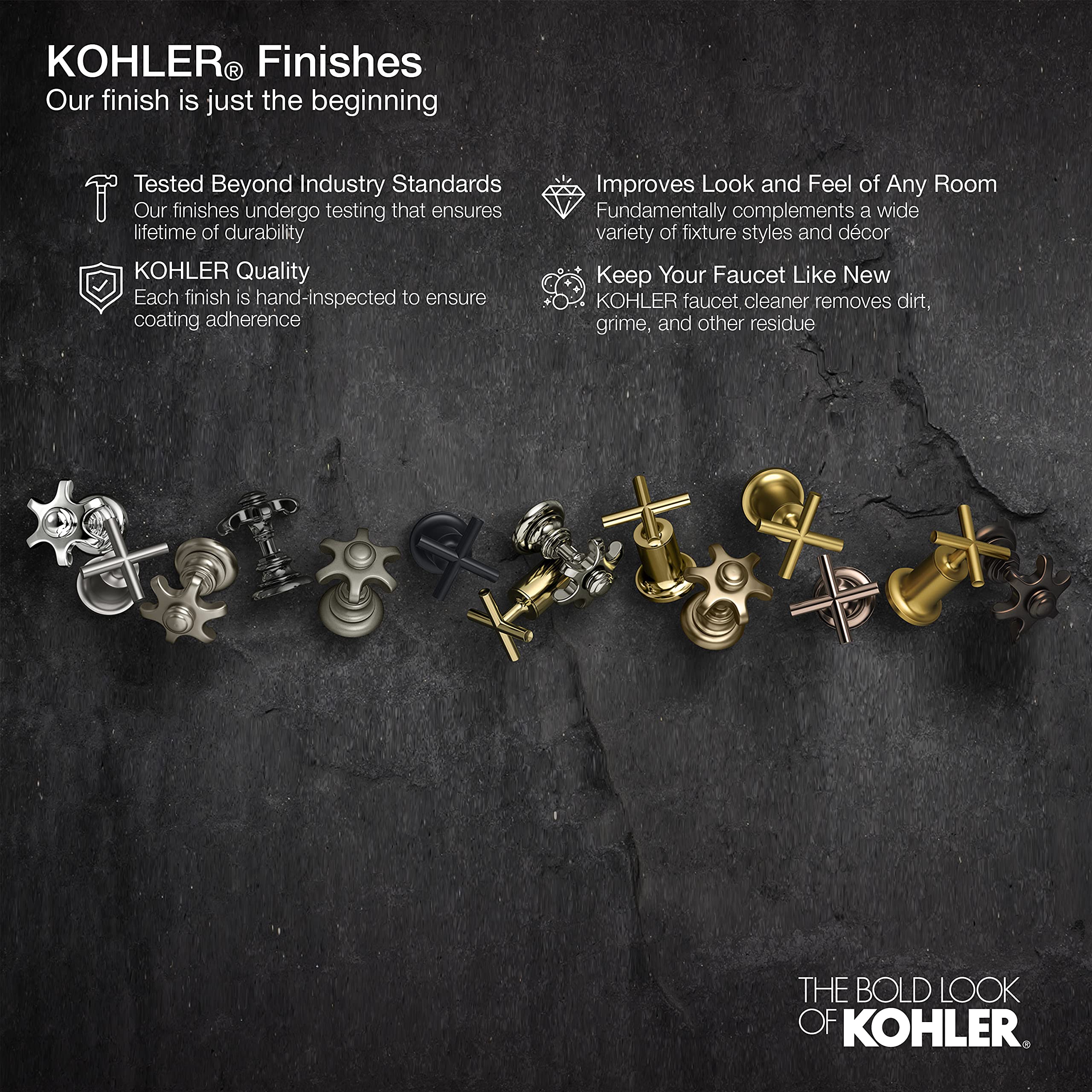 KOHLER 23219-2MB Purist 2-in-1 Multi Function Shower Kit with Adjustable Showerhead & Handheld Shower, Rotating Rail, Vibrant Brushed Moderne Brass, 2.5 GPM - Perfect for Modern Bathroom Renovation and Spa-Like Shower Experience