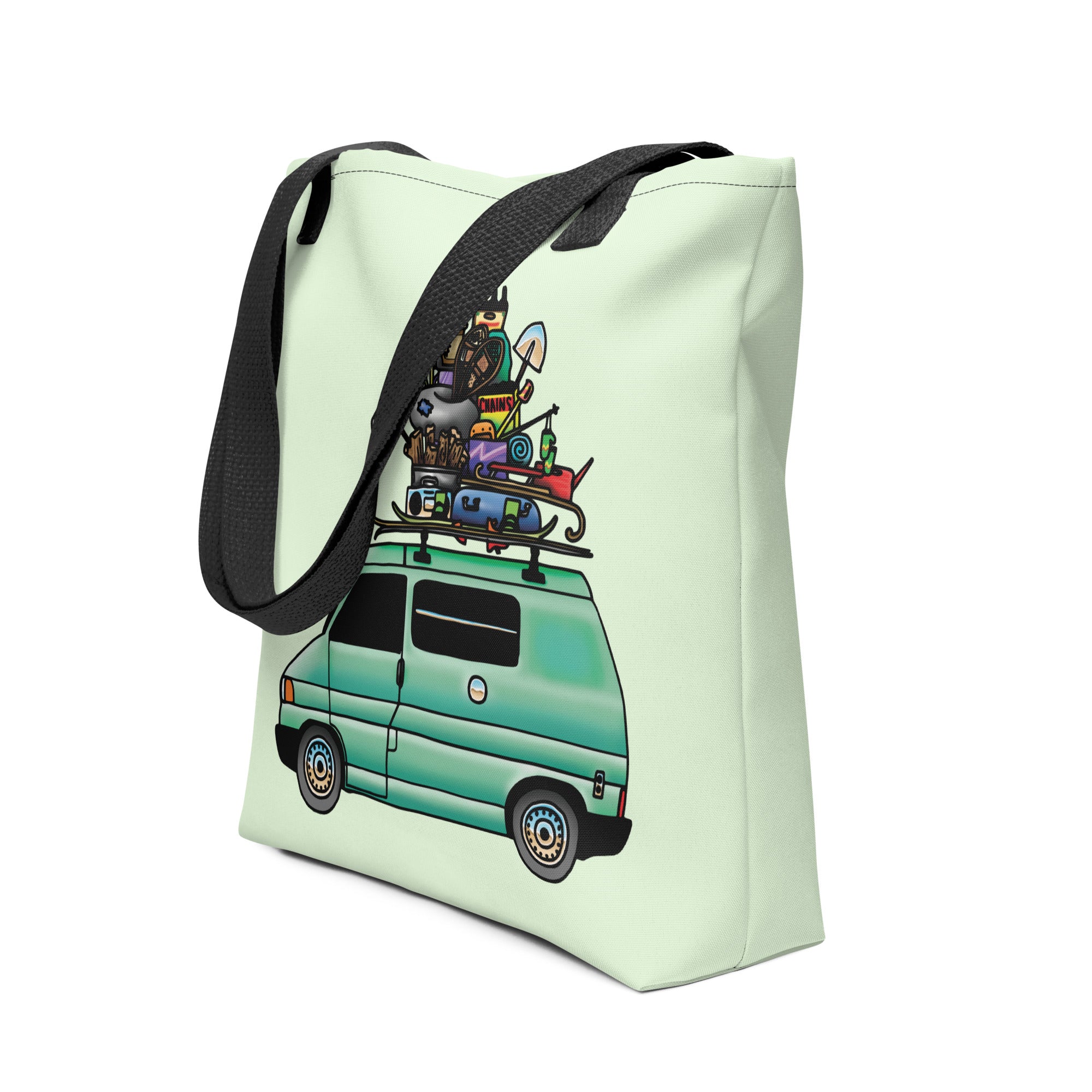 Premium RAD Eurovan Tote Bag - Durable Canvas Shoulder Bag for Women & Men - Stylish Eco-Friendly Shopping, Beach & Travel Tote - Perfect for Groceries, Work & Daily Use