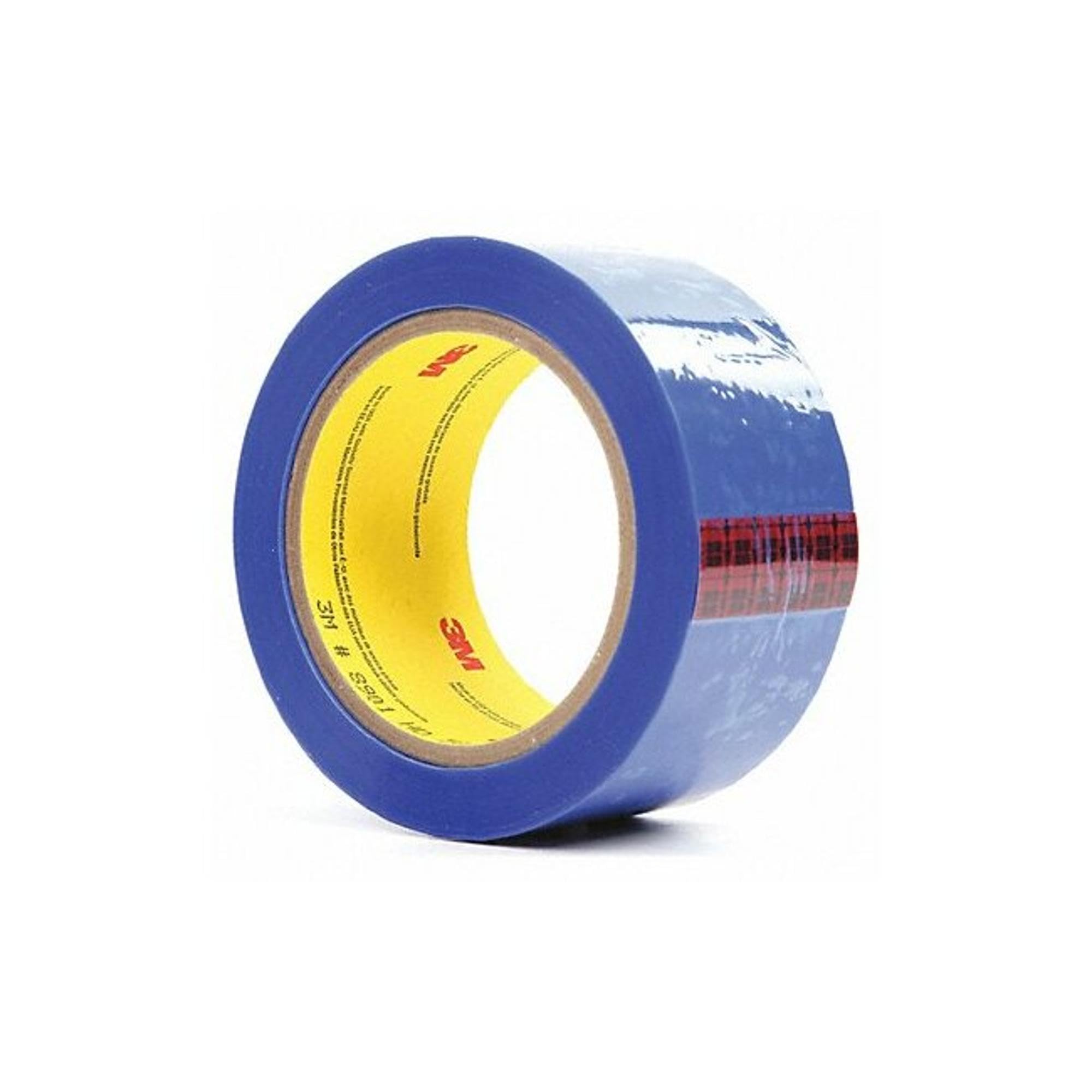 3M 8901 Blue Masking Tape - 2 Inch Width x 72 Yard Length - 2.4 Mil Thick - 92769 - Perfect for Painting, DIY Projects, and Home Repairs [Price per Roll]
