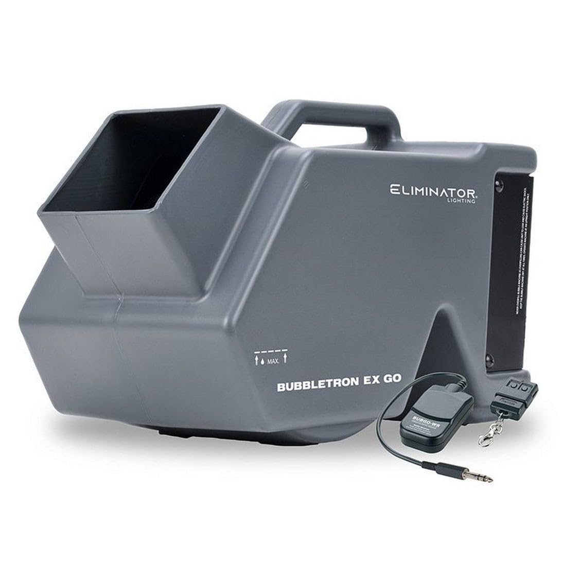 Eliminator Bubbletron EX Go Portable Bubble Machine - High Power Outdoor Bubble Blower for Kids Parties, Weddings & Events