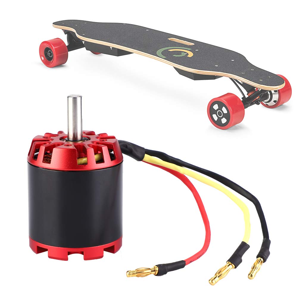 270KV Waterproof Dustproof Sensorless Brushless Motor - High Power Electric Skateboard Hub for E-Bike, Scooter & DIY Projects | Perfect for Off-Road, Commuting & Urban Mobility