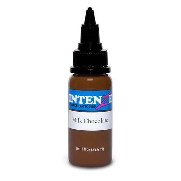Intenze Professional Tattoo Ink - Milk Chocolate Brown for Realistic Tattoos & Body Art | Vegan, Sterile & Long-Lasting | Perfect for Shading, Coloring & Fine Line Work