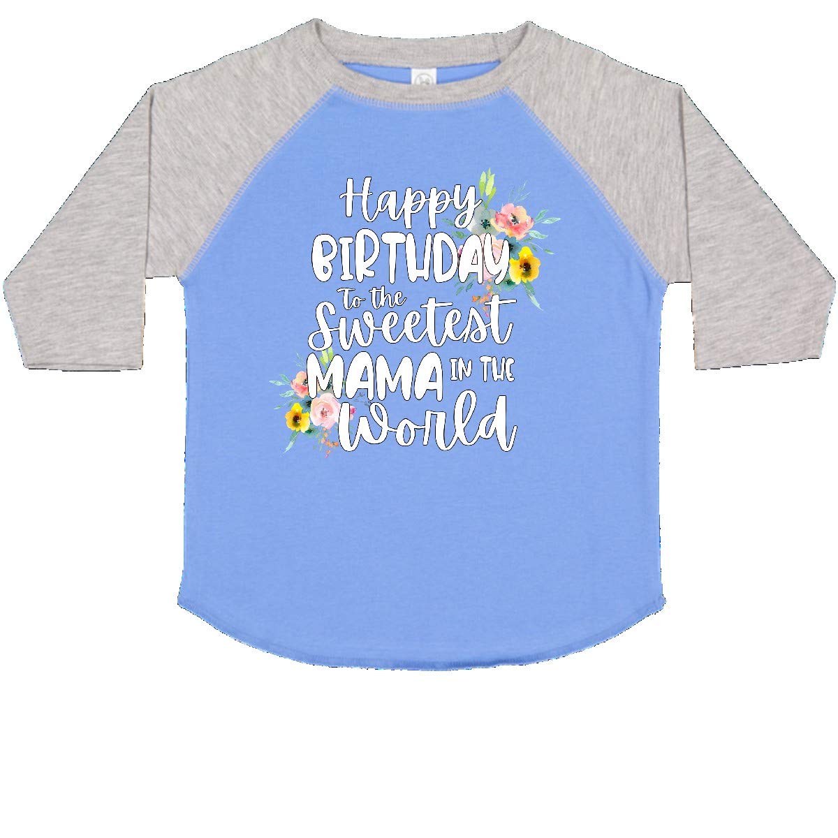 Happy Birthday to The Sweetest Mama in The World Toddler T-Shirt - Cute Kids Birthday Outfit for Baby Boy & Girl - Perfect for Birthday Parties, Family Photos & Special Occasions