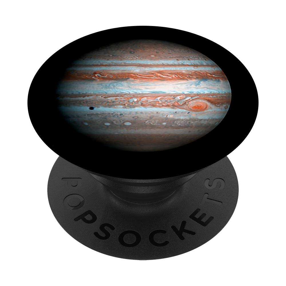 Jupiter King of the Planets Phone Grip - Swappable PopSocket for iPhone, Samsung & Tablets | Space-Themed Phone Accessory for Astronomy Lovers & Galaxy Fans