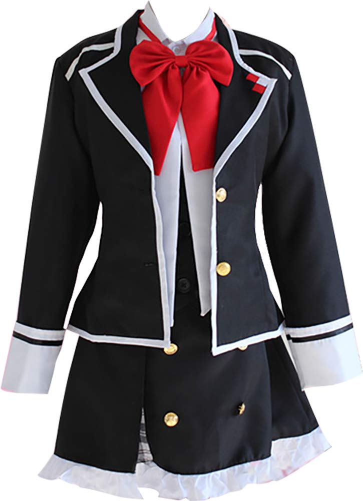 BangYan Wh Anime Diabolik Lovers Komori Yui Cosplay Costume - Official Licensed Halloween Party Outfit for Anime Conventions & Cosplay Events