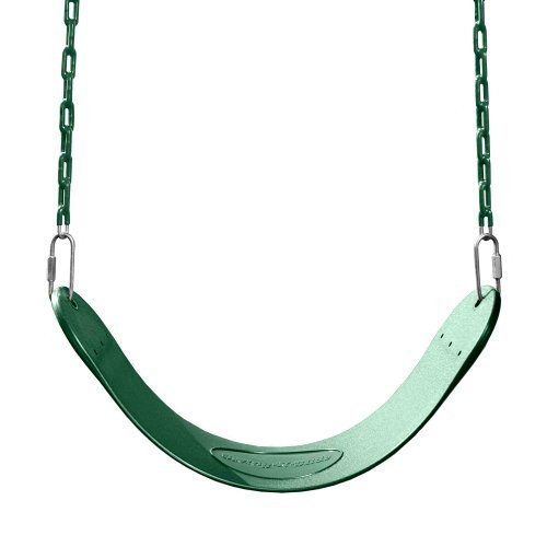 Heavy-Duty Swing Set Belt Swing for Kids - Adjustable Forward Facing Playground Swing - Perfect for Backyards, Parks, and Outdoor Play Areas