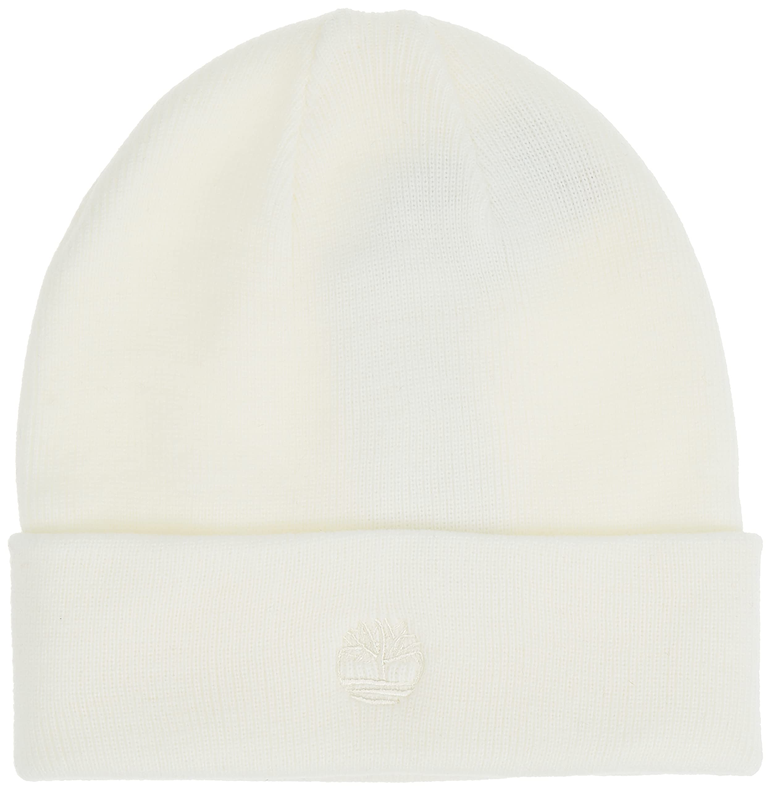 Timberland Men's Cuffed Beanie with Embroidered Logo - Warm Winter Knit Hat for Outdoor Activities, Hiking & Casual Wear (Grape Leaf, One Size)