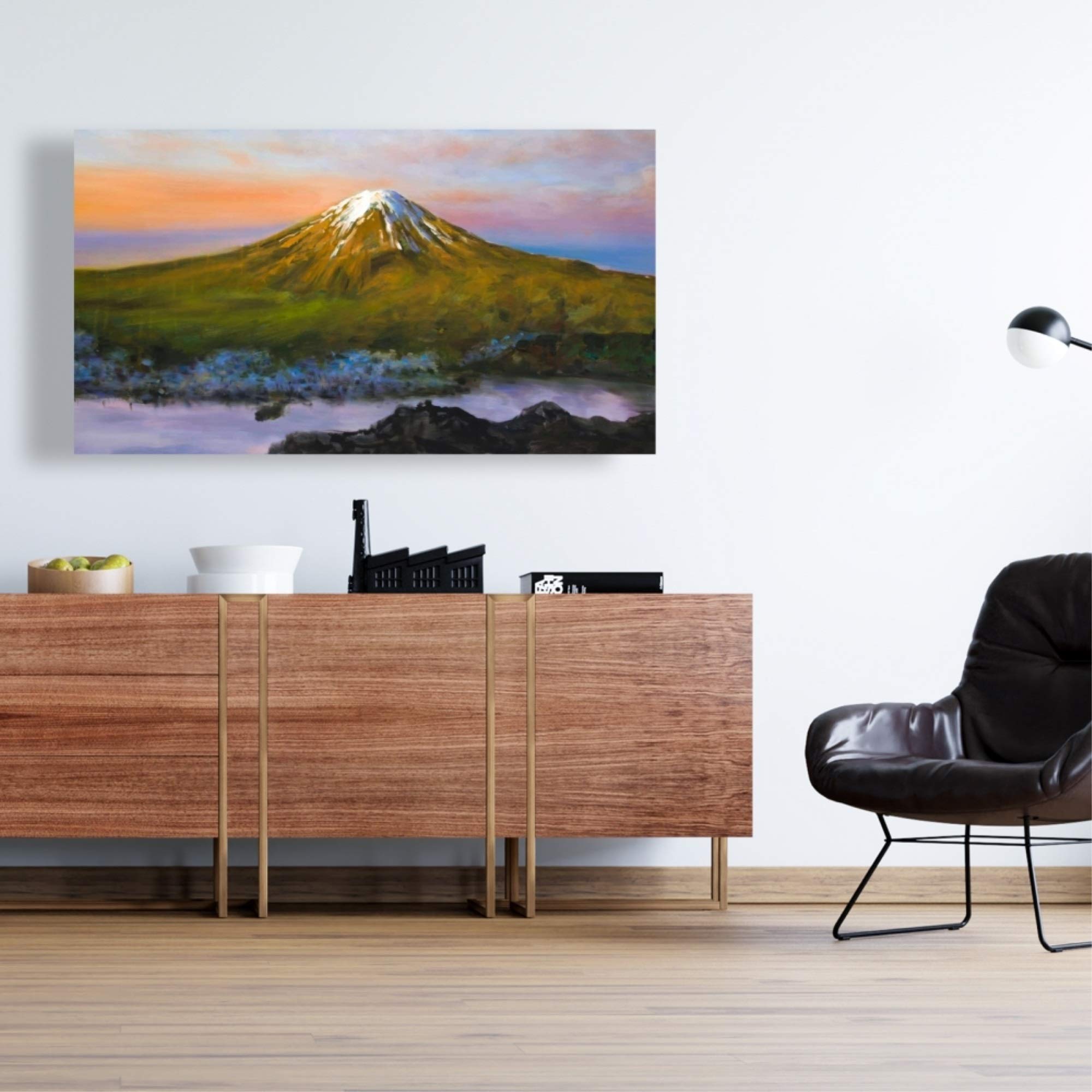 Stunning Mount Fuji Landscape Canvas Print - Premium Wall Art for Home & Office Decor
