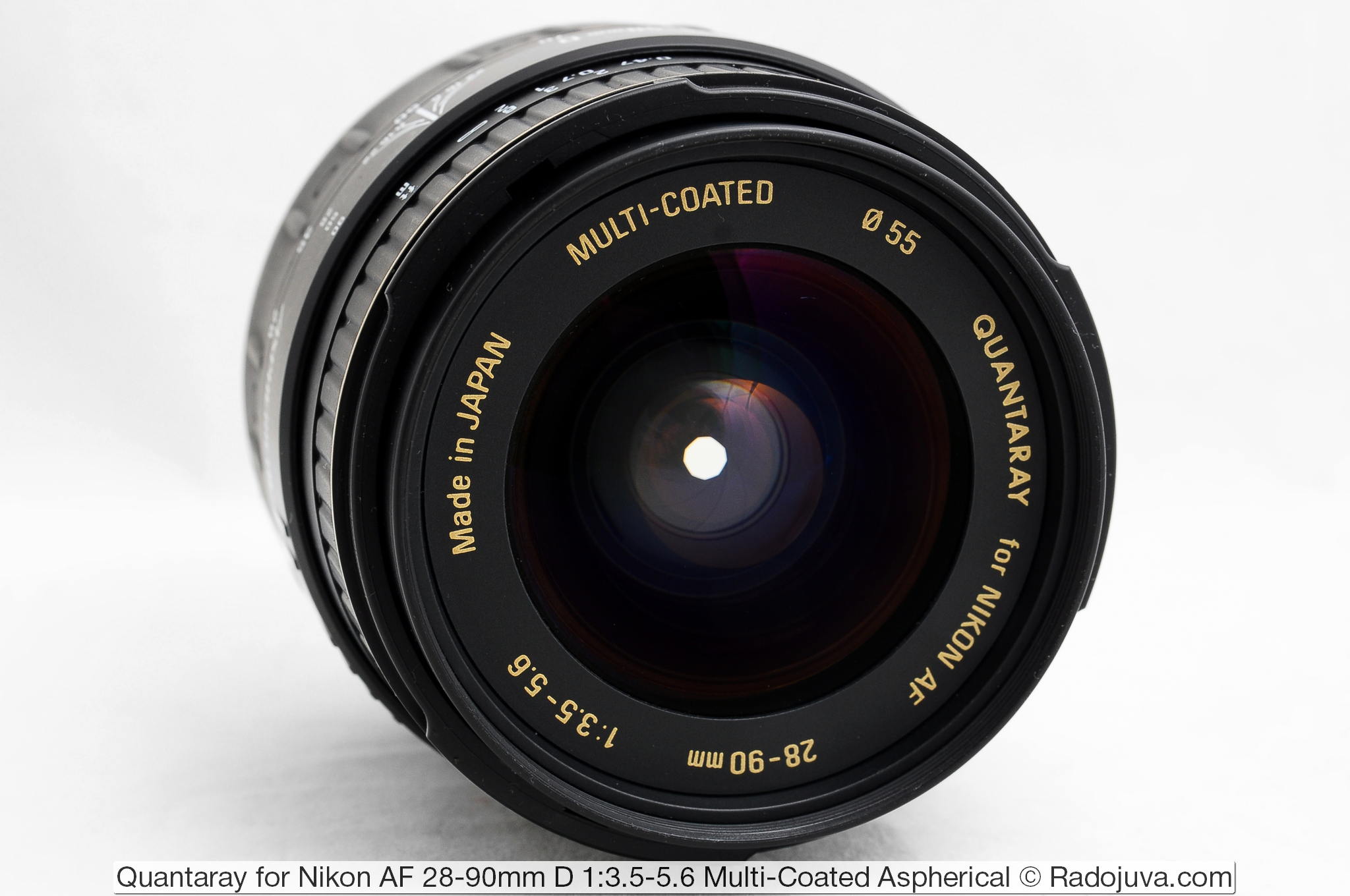 Quantaray AF 28-90mm f/3.5-5.6 Aspherical Macro Lens for Nikon DSLR Cameras - Used | Perfect for Portrait, Landscape & Close-Up Photography