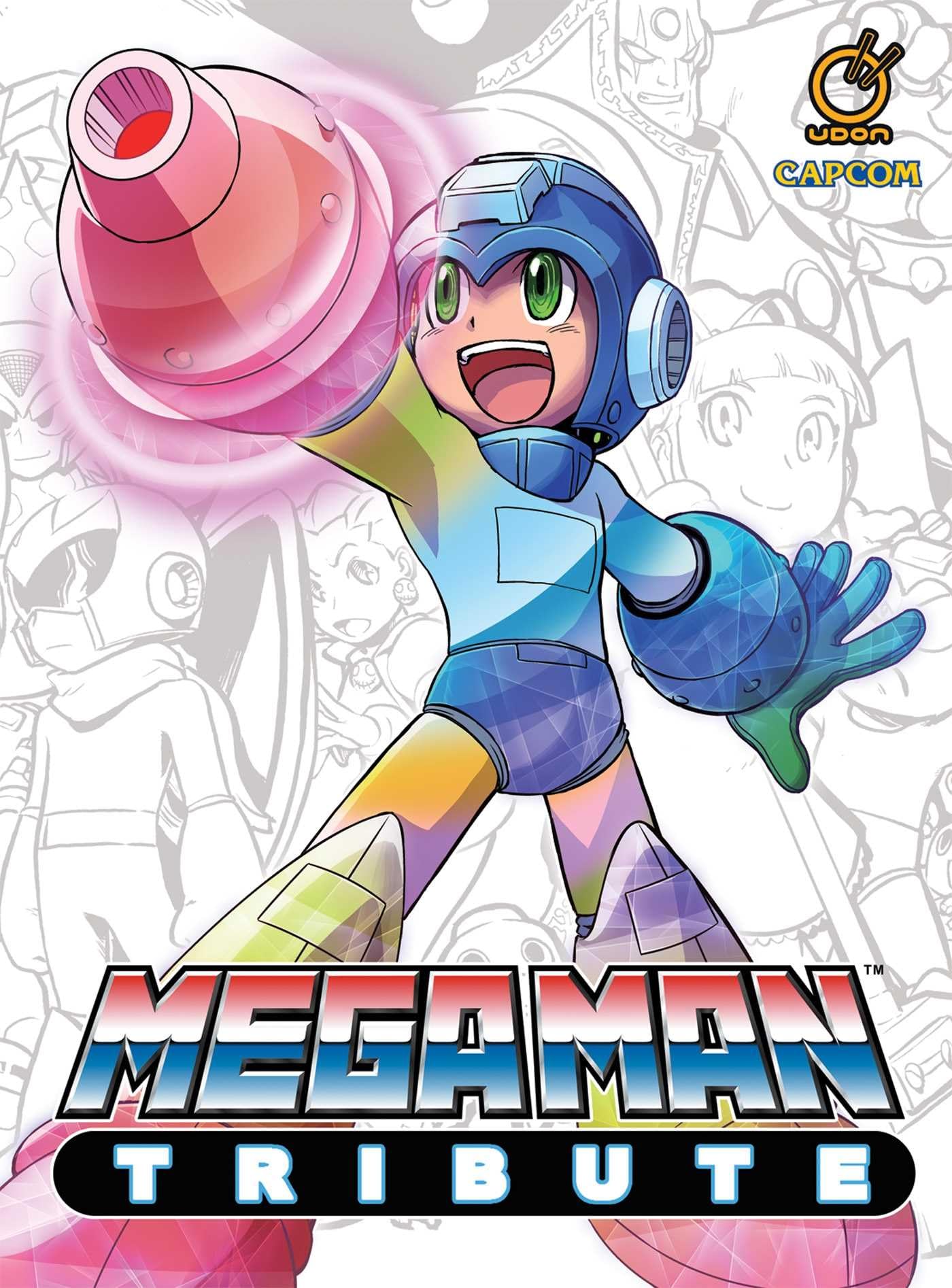 Mega Man Tribute Hardcover Art Book - Official Capcom Collector's Edition | Perfect for Gaming Fans, Art Collectors & Retro Video Game Enthusiasts