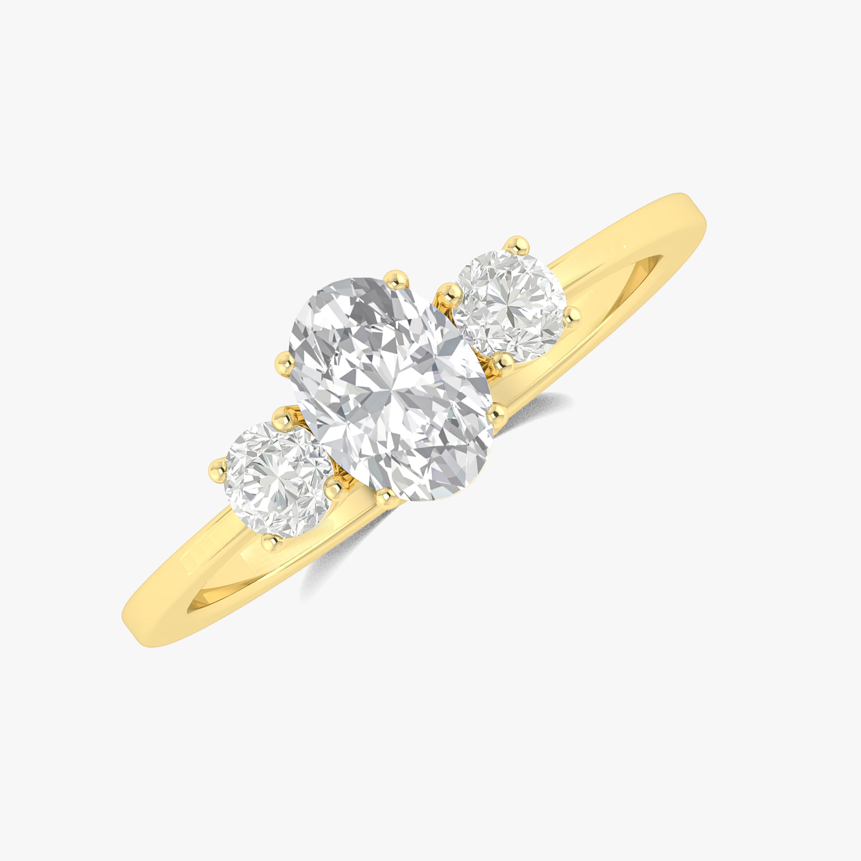 Authentic Moissanite Gemstone Ring for Women - Durable & Sparkling Wedding, Engagement, or Anniversary Jewelry Gift