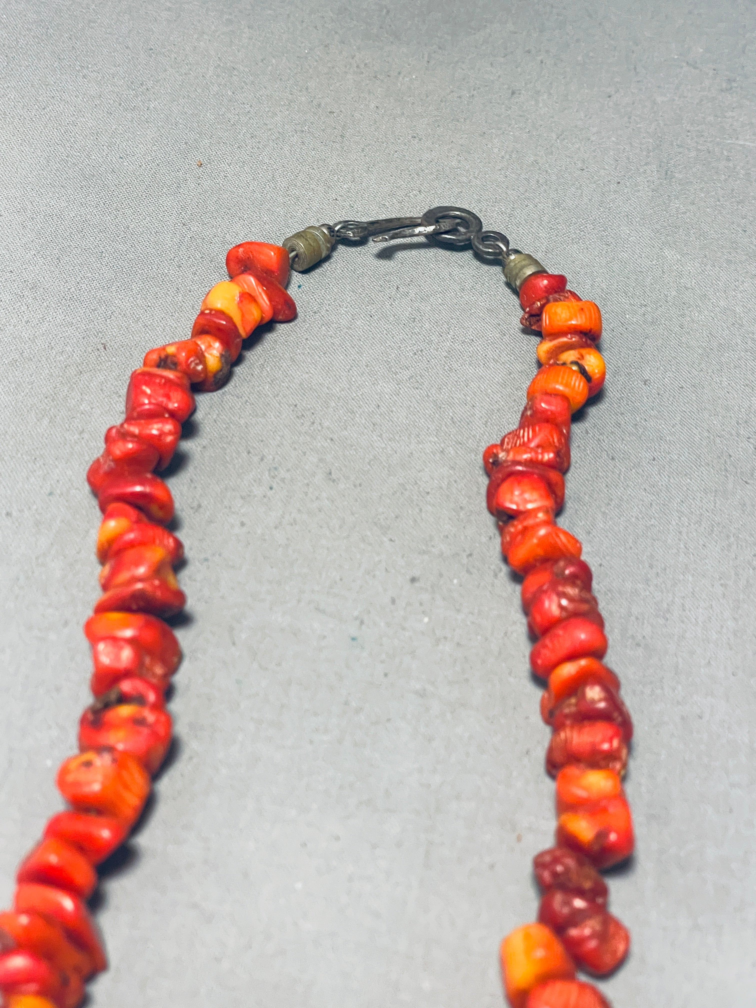133 Grams Chunky Vintage Native American Navajo Sterling Silver Necklace - Handmade Tribal Jewelry for Women, Boho Fashion Statement, Perfect for Festivals & Special Occasions
