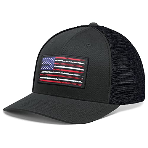 Dark Grey/Us Flag