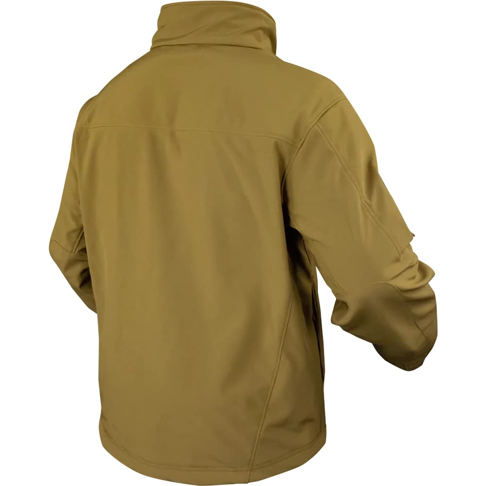 Condor Summit Zero Softshell Jacket - Lightweight Water-Resistant Outdoor Jacket for Hiking, Camping & Adventure - Men's Windproof Fleece-Lined Activewear