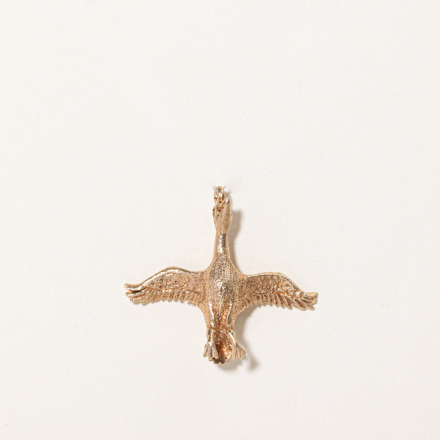 10K Yellow Gold Flying Bird Charm Pendant Necklace - Elegant Jewelry Gift for Women - Perfect for Everyday Wear, Special Occasions & Layering