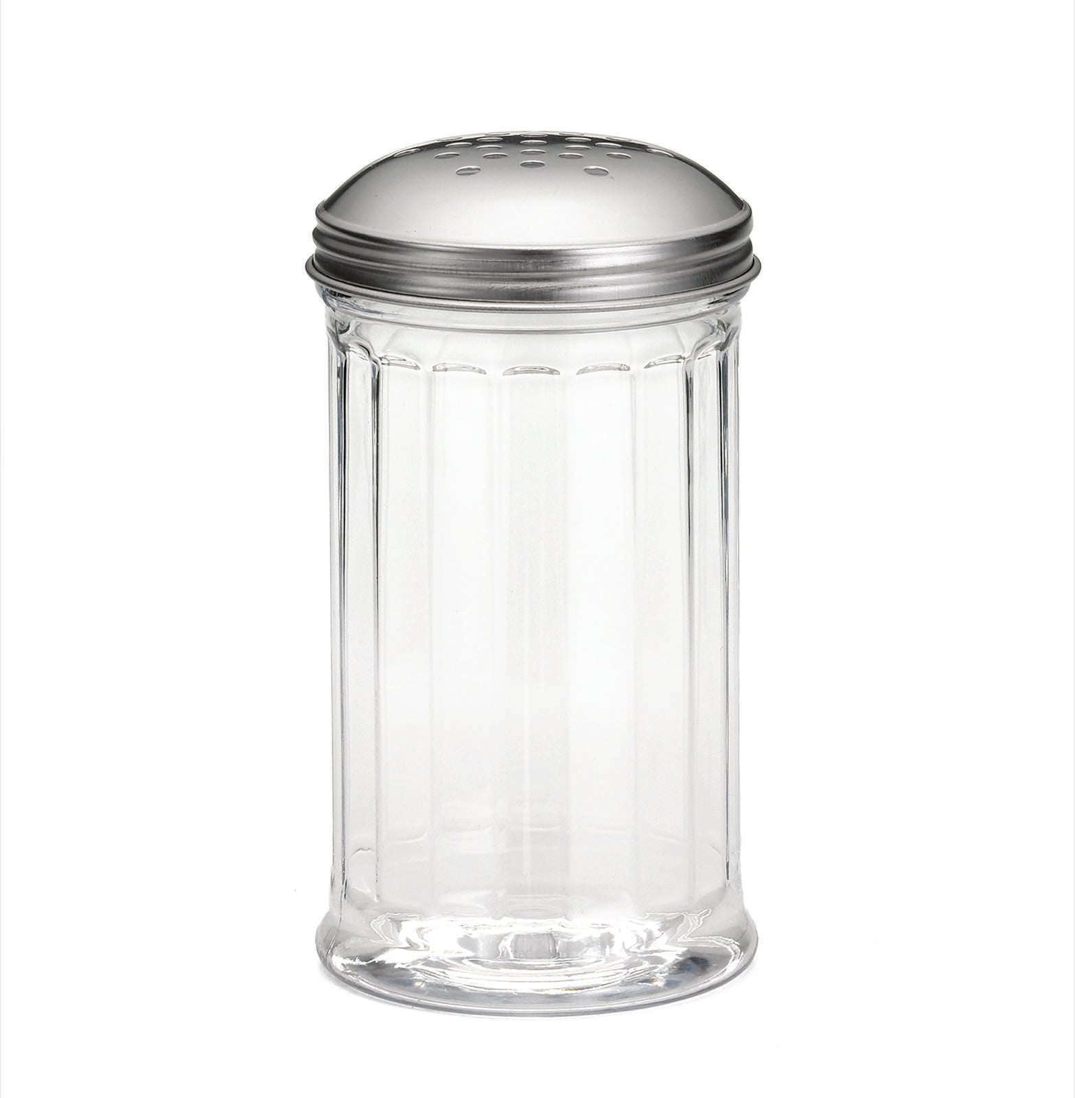 American Metalcraft SAN312 12 oz. Polycarbonate Cheese Shaker - Durable Restaurant-Grade Cheese Dispenser for Pizza, Pasta & Salads - Perfect for Commercial Kitchens, Cafes & Home Use