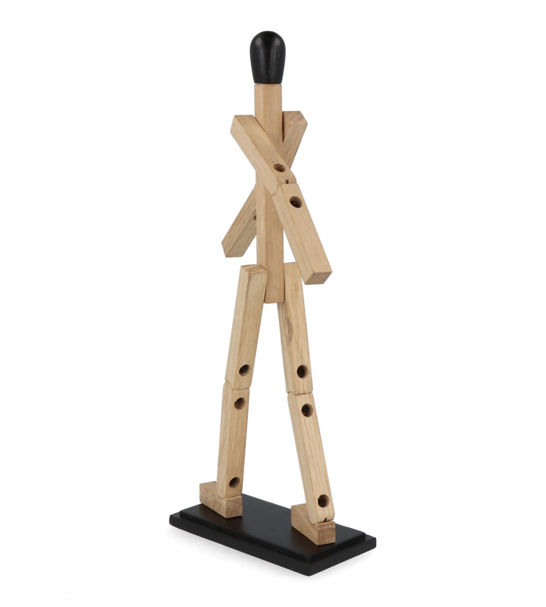 Premium Match Man Oak Wooden Chess Set - Classic Board Game for Home, Office & Gifts - Perfect for Family Game Nights & Strategy Lovers
