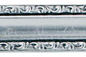 Silver Leaf With Black Antique