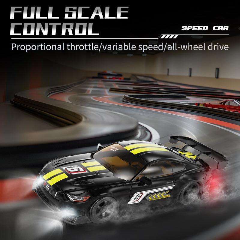 KFPLAN KF28 1/16 Scale 4WD Remote Control Drift Car - High Speed RC Racing Car with Durable PVC Shell & 800mAh Rechargeable Battery - Perfect for Indoor/Outdoor Drifting, Racing, and RC Car Enthusiasts