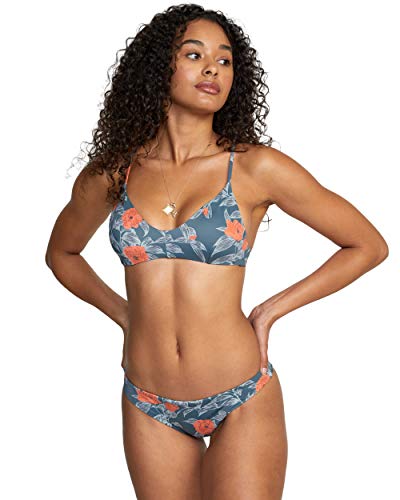 Cross Back Bralette/Stormy Blue