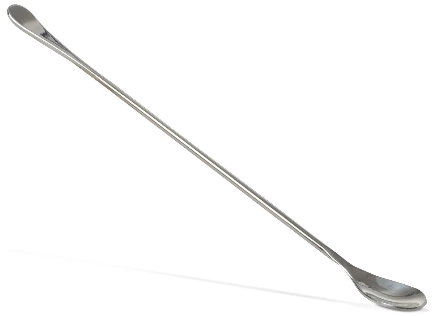 11-Inch Long Handle Spoon - Durable Stainless Steel Kitchen Utensil for Cooking, Serving & Mixing - Perfect for Deep Jars, Pots & Bowls