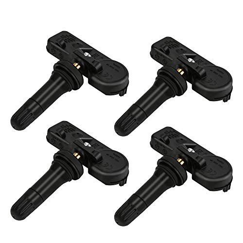 OSSTING 433MHz TPMS Sensor - Tire Pressure Monitoring System for Dodge Jeep Chrysler Ram, Replaces #56029398AB 68241067AB 56029400AE 68142397AA (4-Pack) - Improve Vehicle Safety & Fuel Efficiency