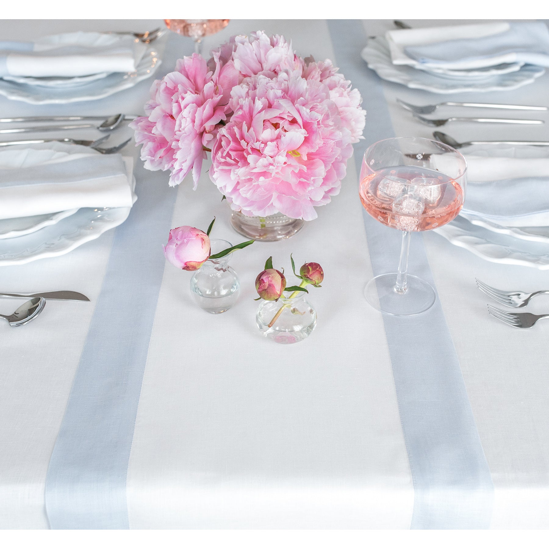 Elegant Contempo Table Runner - Premium Cotton Linen Blend for Dining Room Decor, Wedding, and Holiday Table Settings