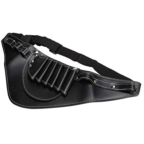 A K Homes - Large Capacity Waist Bag for Scissors, Salon & Beauty Tools - Durable & Practical for Hairdressers, Barbers & Stylists (Black) - Perfect for Salon, Barber Shop & Mobile Hairstyling Services