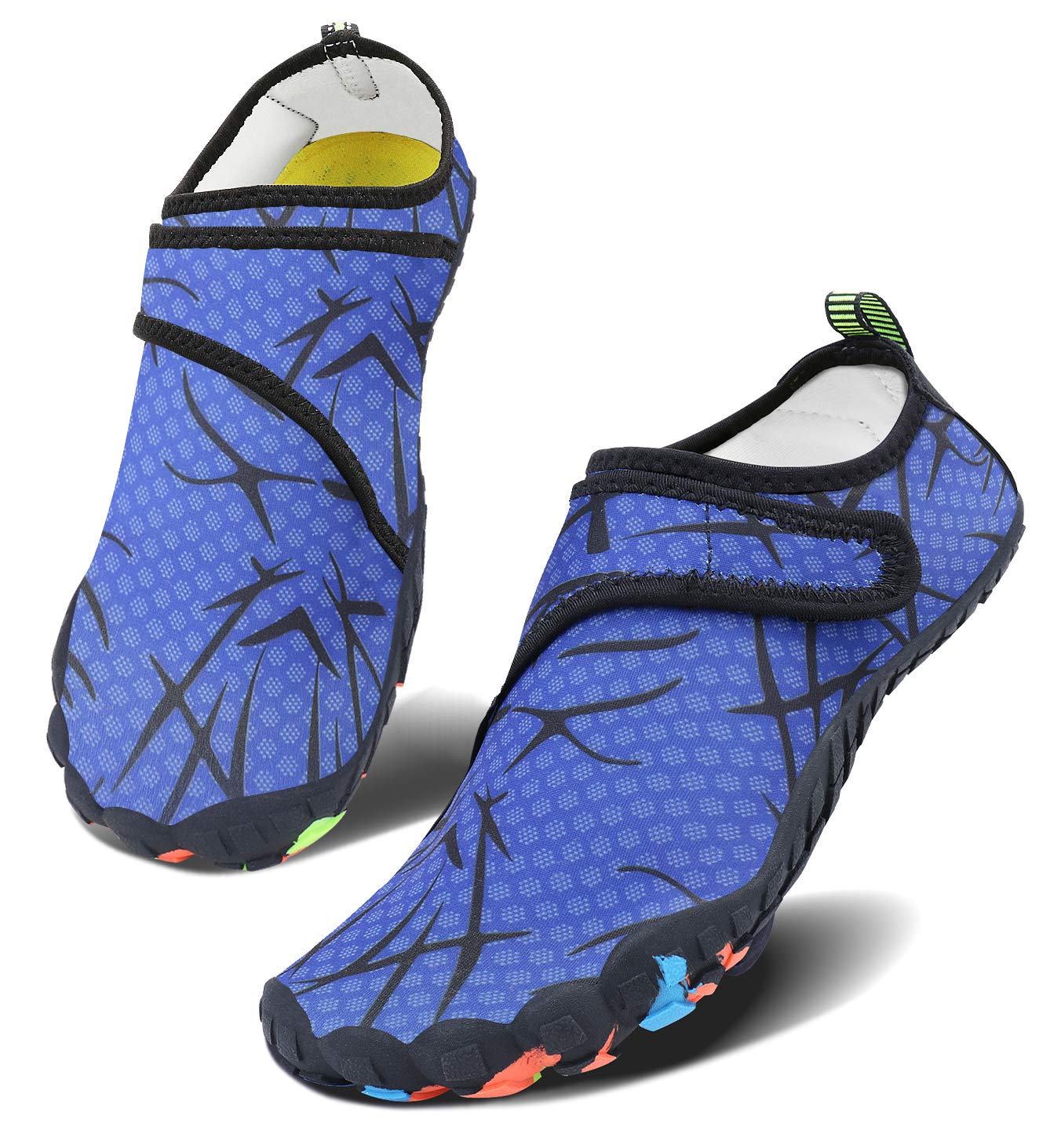 **Unisex Quick-Dry Water Shoes for Men & Women - Slip-On Aqua Swim Shoes for Pool, Beach, Surf, Walking & Water Park - Lightweight & Comfortable for Water Sports & Outdoor Activities**