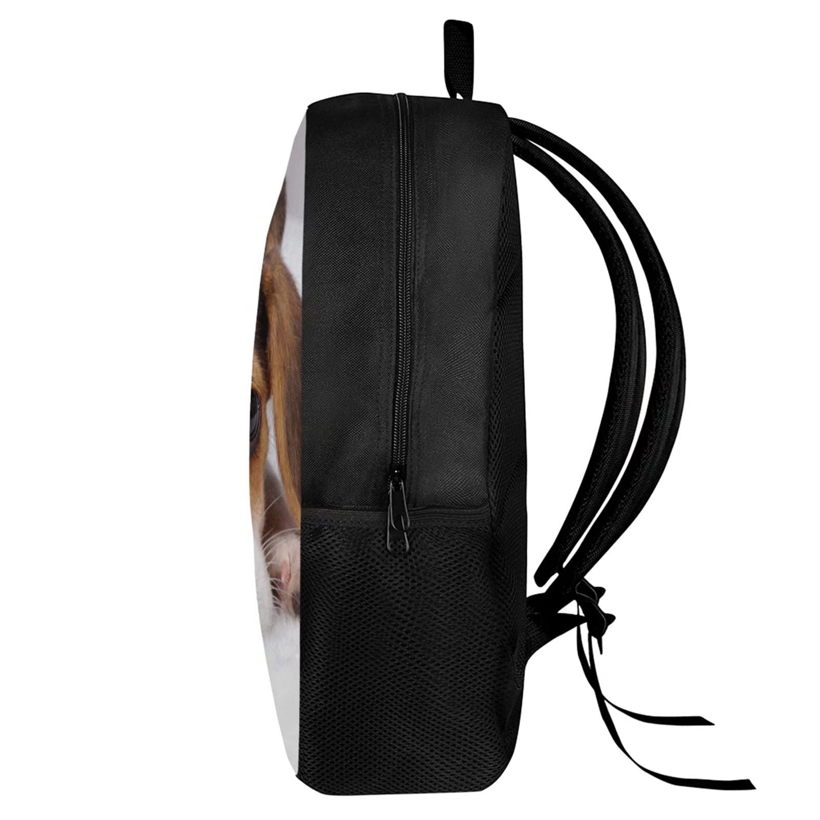 Dreaweet 3D Animal Backpack for Kids - Cute Beagle & Panda Design, School Book Bag, Travel Shoulder Bag, Casual Daypack for Boys & Girls - Perfect for School, Travel, and Daily Use