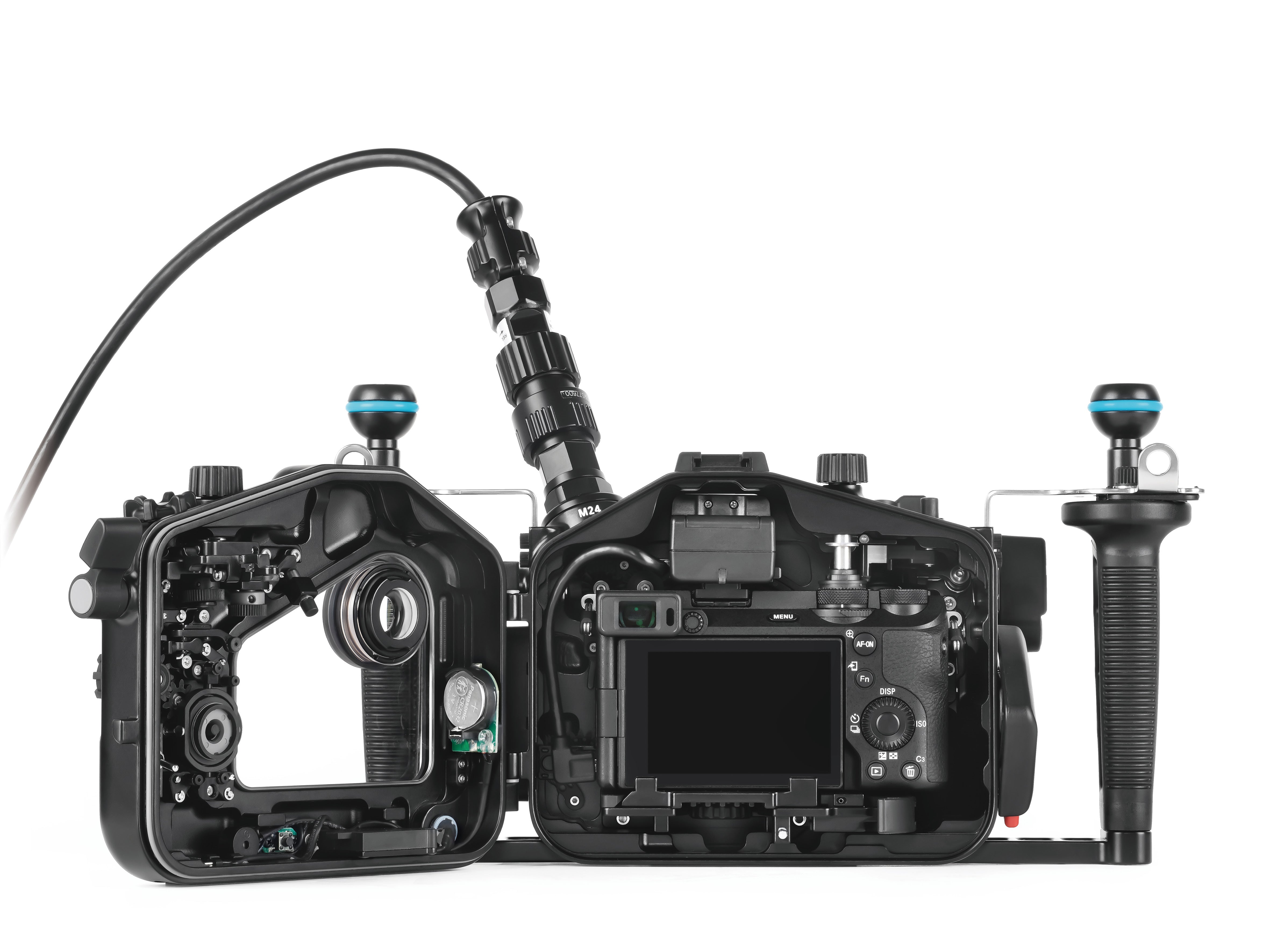 Sony A6700 Underwater Housing Case - Waterproof Camera Housing for Sony A6700 - Perfect for Scuba Diving, Snorkeling & Underwater Photography