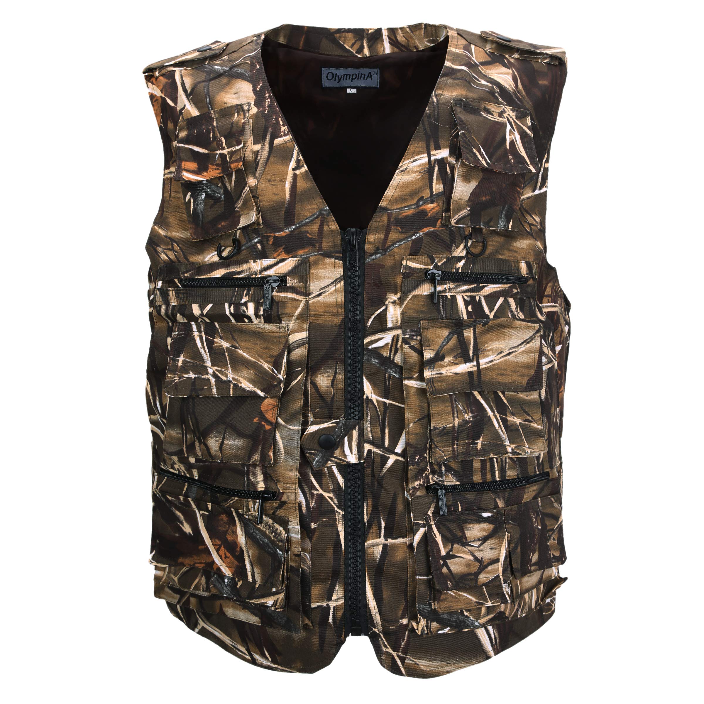 Men's Multi-Pocket Outdoor Vest for Travel, Hunting, Photography & Fishing - Lightweight Tactical Gear for Adventure Enthusiasts