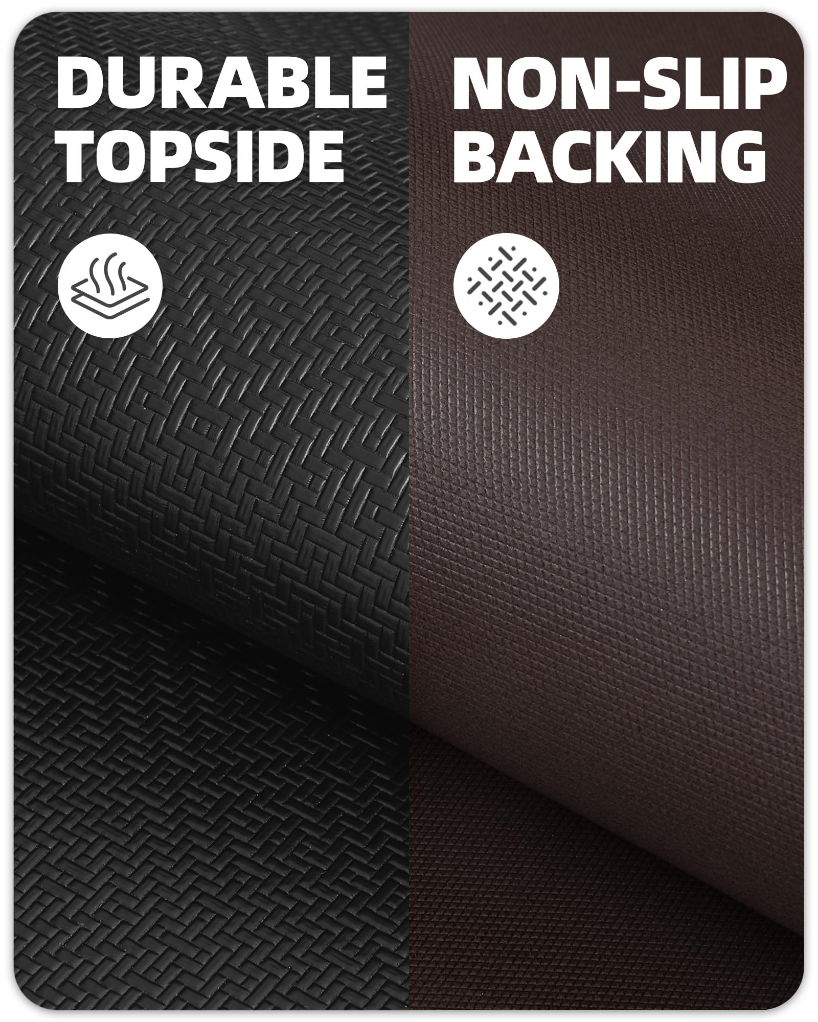 Anti-Fatigue Kitchen Mat with Non-Slip Cushioning - 17