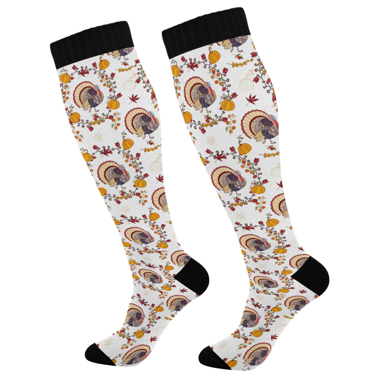 KLL Compression Socks for Women & Men - Medical Grade Circulation Support Socks for Running, Cycling, Nursing & Travel - Improve Blood Flow & Reduce Swelling