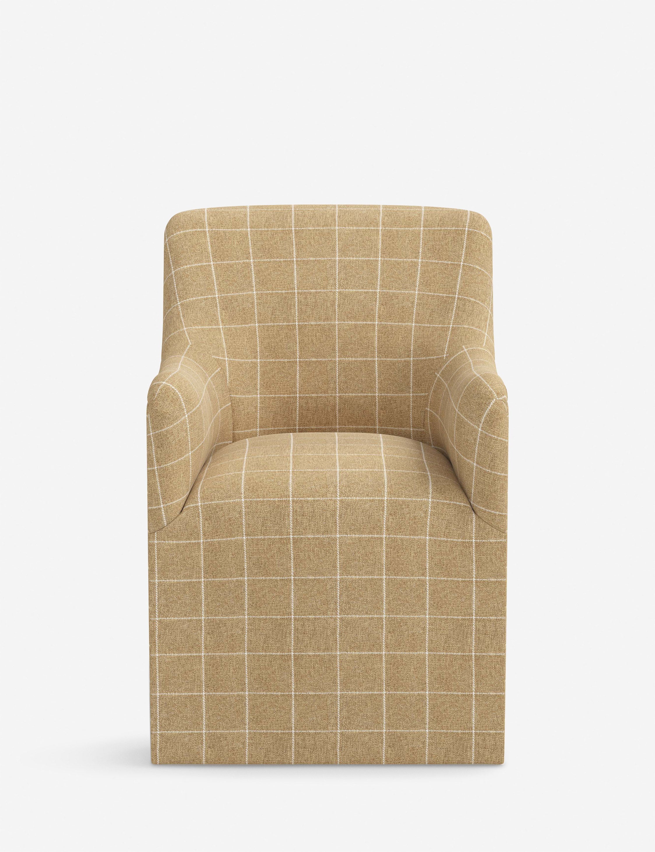 Astoria Dining Chair - Modern Wooden Dining Room Chair with Upholstered Seat - Perfect for Kitchen, Dining Room, and Home Office