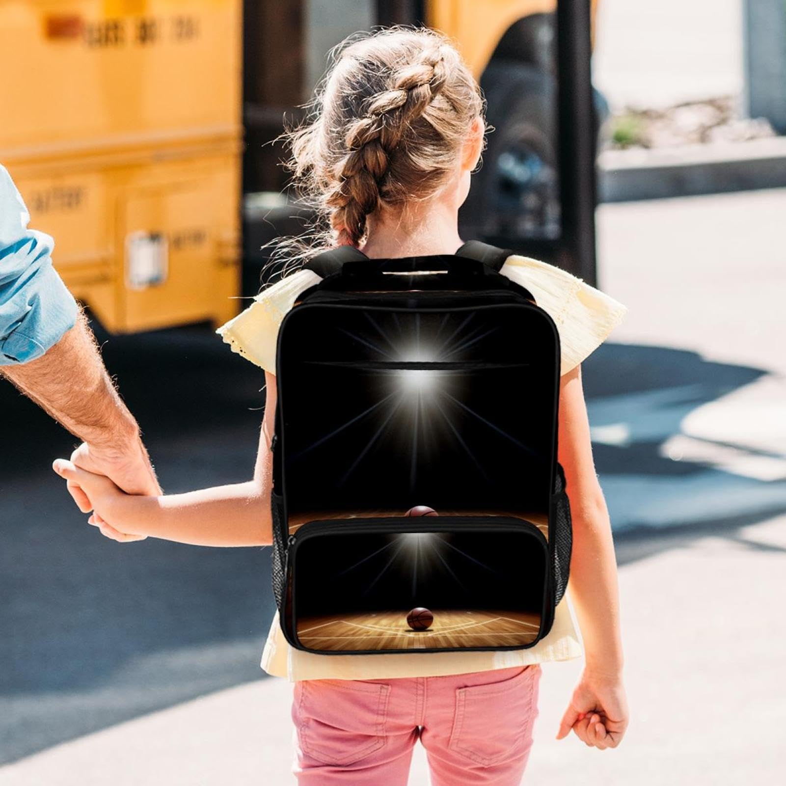 Men's & Women's Travel Backpack - Durable & Stylish for Basketball, Wooden Cricket Field & Outdoor Adventures | Perfect for Hiking, Gym & Daily Commute