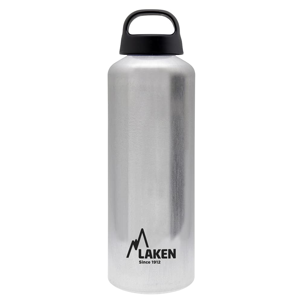 Laken Classic Wide Mouth Water Bottle - BPA Free, Leak Proof, 32oz Stainless Steel Insulated for Hot & Cold Drinks - Perfect for Hiking, Camping, Gym & Outdoor Activities