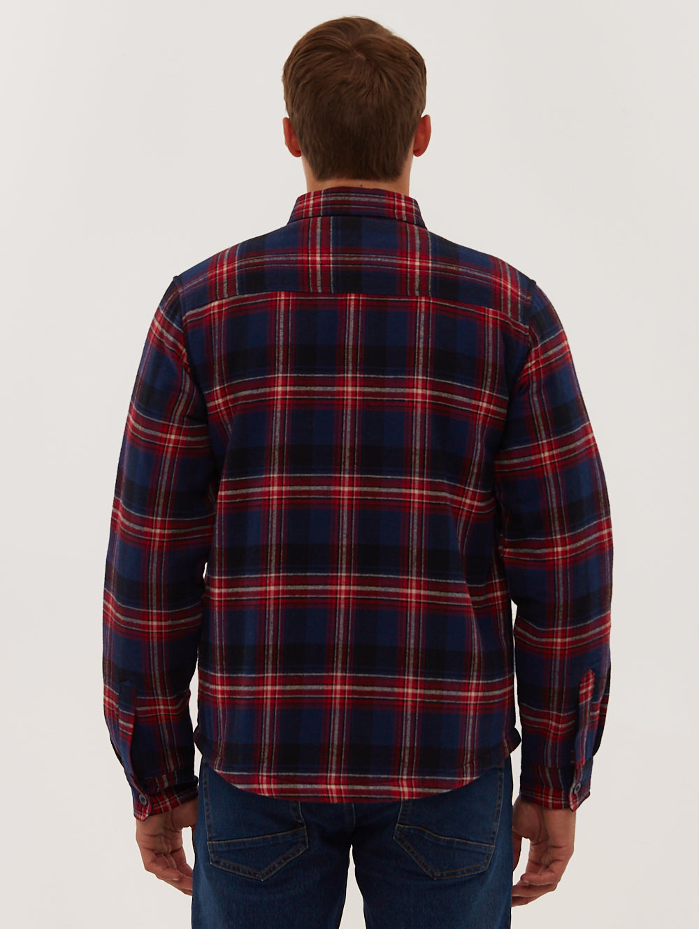 Marconi Men's Flannel Checkered Shirt - Soft Plaid Long Sleeve Button Down for Casual Wear & Outdoor Activities