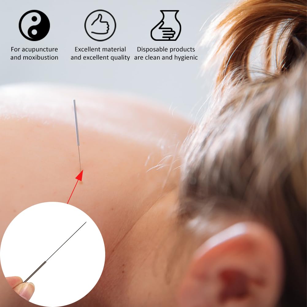 Disposable Sterile Acupuncture Needles for Pain Relief - Professional Massage & Beauty Therapy Needles - Perfect for Dialysis, Pain Management & Relaxation Therapy