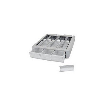 Ergotron SV Triple Supplemental Storage Drawer - Organize Office & Workspace Supplies (Model 97-796) | Perfect for Home Office, Classroom & Workstation Organization